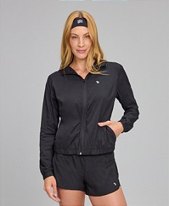 Jaqueta Feminina Eterna Corta Vento com Capuz Alto Giro