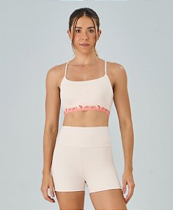 Top Feminino Elastico Degrade Suave Alto Giro