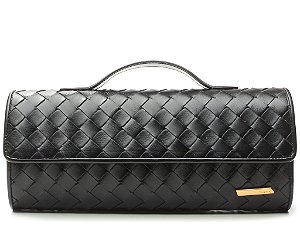 Bolsa Feminina Média Tressê Envelope Vicenza Preto