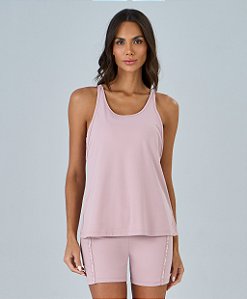 Regata Feminina com Elástico em V Alto Giro