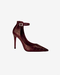 Scarpin Carol Salto Alto Fino Fivela Lux Winter II MYSB
