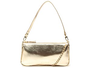 Bolsa Pequena Alça Corrente Metalizada Vicenza Dourado