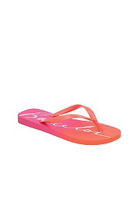 Chinelo Com Degradê Luiza Barcelos Vermelho Pepper E Rosa Magenta