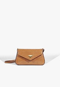 Bolsa Tiracolo Liese Pequena Couro Schutz Camel