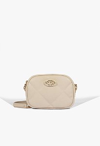 Bolsa Tiracolo Marina Pequena Couro Schutz Off White