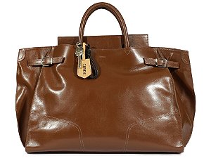 Bolsa Grande Tote Acessórios Couro Schutz Marrom