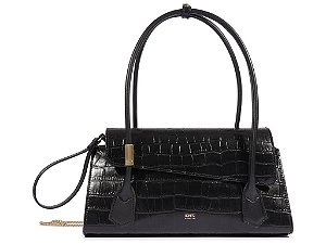 Bolsa Média Tote Alligator Bigin Schutz Preto