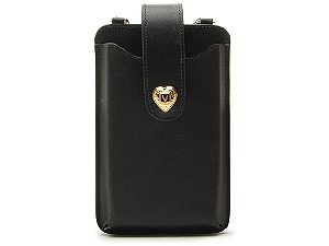 Porta Celular Capa Napa Oil Metal Vicenza Preto