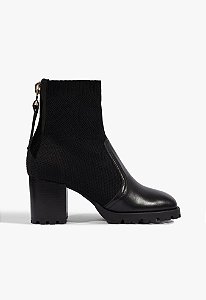 Bota Mariá Salto Bloco Schutz Preto