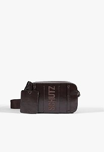 Bolsa Feminina Pequena Avery Alça Tecido Schutz Coffee