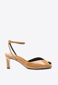 Sandália Feminina Anadia Slingback Vicenza Camel