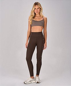 Legging Detalhe Contrastante Alto Giro