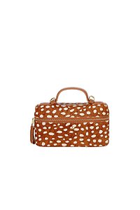 Bolsa Pequena Tiracolo Bambi Natural Viena Luiza Barcelos Camel