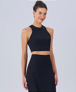 Regata Cropped Ajustada Alto Giro