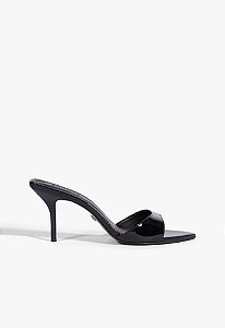 Tamanco Mule Elodie Couro Preto Schutz