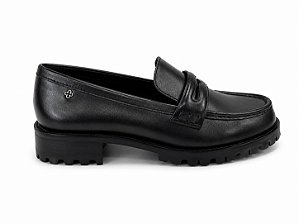 Mocassim Feminino  Basic Tratorado Capodarte Preto