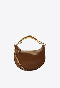 Bolsa Hobo Maya Grande Marrom Vicenza