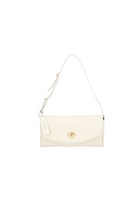 Bolsa Pequena Tiracolo Em Couro Com Alças Luiza Barcelos Off White