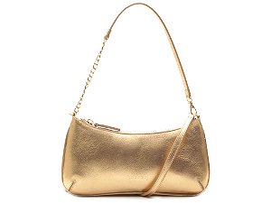 Bolsa Pequena Tiracolo Napa Oil Vicenza Dourado