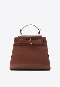 Bolsa Tote Luna Média Marrom Vicenza