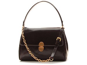 Bolsa Pequena Tote Heritage Coffee Vicenza