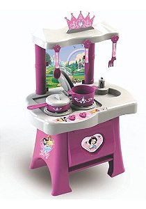 Cozinha Infantil Princesas Disney Fogão Forno Pia Panelinhas