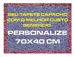 Tapete Capacho 70x40 Personalizado Empresa Loja Condomínio