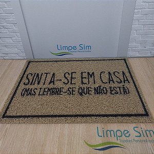 Tapete Capacho 60x40 Florks Limpe Os Pés Ouviu ? Meme - Limpe Sim - Tapetes  Personalizados