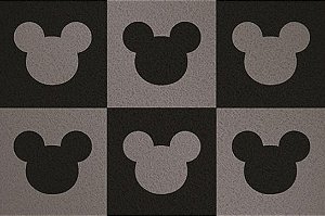Tapete Capacho Divertido Geek Mickey Disney 60x40 Decorativo