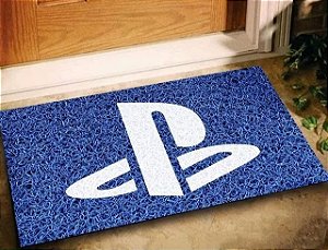 Tapete Capacho Playstation 60x40 Cm Game Divertido Geek