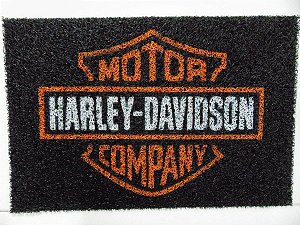 Tapete Capacho 60x40 Harley Davidson Motorcycle Motos Decor