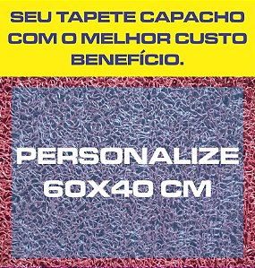 Tapete Capacho 60x40 Personalizado Empresa Loja Condomínio