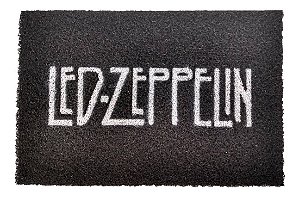 Tapete Capacho 60x40 Cm Led Zeppelin Rock Fã Banda Decor