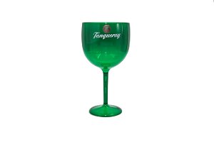 Taça de Gyn acrílico Tanqueray translucido verde 580 ml