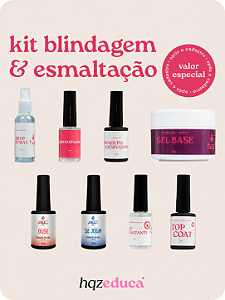 meu kit hqz educa - blindagem e esmaltação