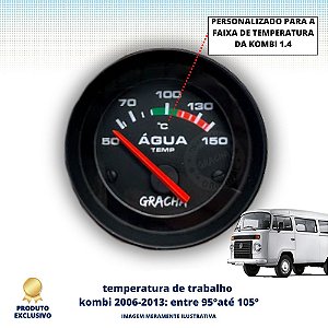 INDICADOR DE TEMPERATURA DE ÁGUA 52 MM - Kombi 2006/2013