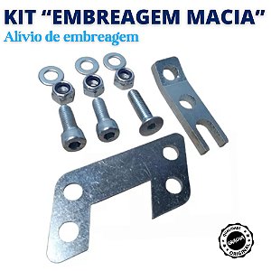 KIT ALÍVIO DE EMBREAGEM - EMBREAGEM MACIA