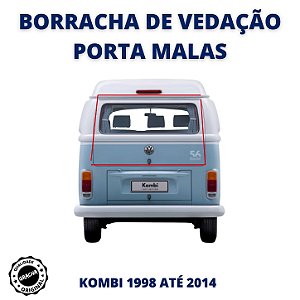 BORRACHA PORTA MALAS KOMBI 1998-2014