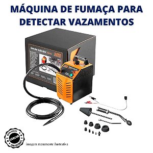 MÁQUINA DE FUMAÇA PARA DETECTAR VAZAMENTOS