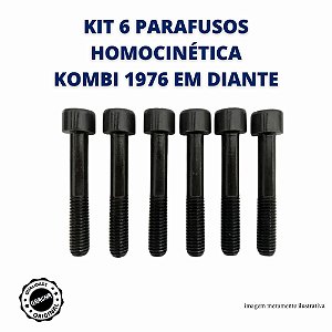 KIT COM 6 PARAFUSOS DA HOMOCINÉTICA KOMBI 1976 EM DIANTE