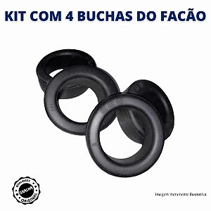 KIT 4 BUCHAS DO FACÃO TRASEIRO KOMBI TODOS OS MODELOS