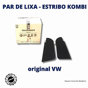 PAR DE LIXA P/ ASSOALHO DIANTEIRO - KOMBI 1976 EM DIANTE