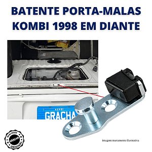 BATENTE DA FECHADURA TAMPA TRASEIRA SUPERIOR- KOMBI 1997 EM DIANTE