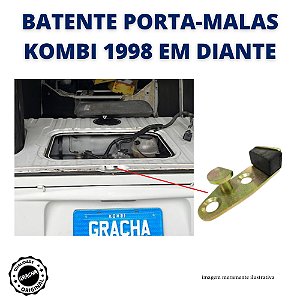 BATENTE DA FECHADURA TAMPA TRASEIRA SUPERIOR- KOMBI 1997 EM DIANTE