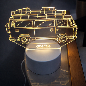 LUMINÁRIA DECORATIVA DE KOMBI