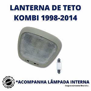 LANTERNA DE TETO, CONJUNTO COMPLETO - KOMBI 1997 EM DIANTE
