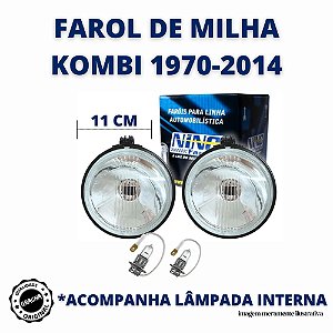 PAR DE FAROL DE MILHA KOMBI 1970 EM DIANTE