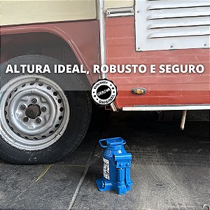 MACACO HIDRÁULICO TIPO GARRAFA - PARA KOMBI ATÉ 4 TON