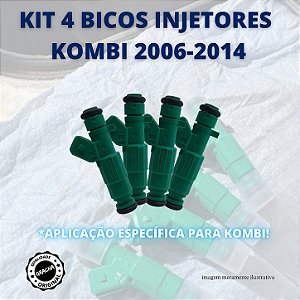 KIT 4 BICOS INJETORES KOMBI 2006-2014