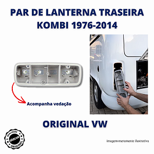 CARCAÇA DA LANTERNA TRASEIRA - KOMI 1976 EM DIANTE
